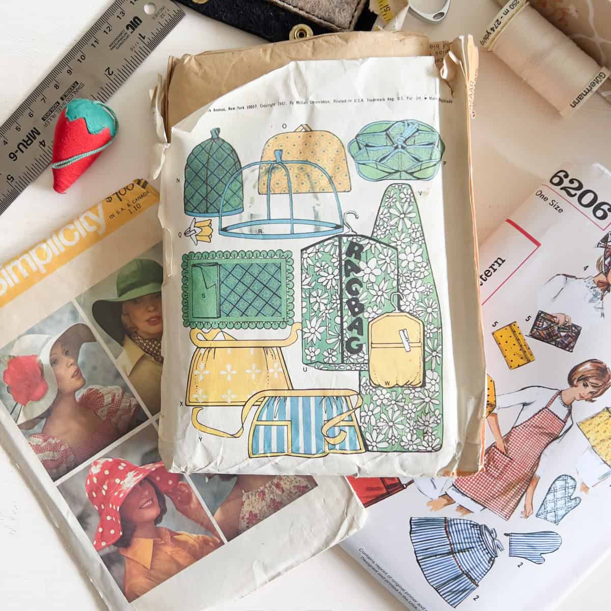 How to Buy Vintage Craft Patterns You Can Adapt for Hand Sewing